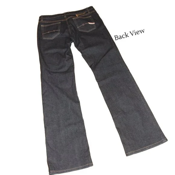 Parasuco Denim Legend Dark Indigo Blue Jeans Size 13 (Ultra-Tall) - Picture 8 of 12